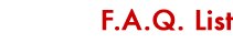 Frequently Asked Questions